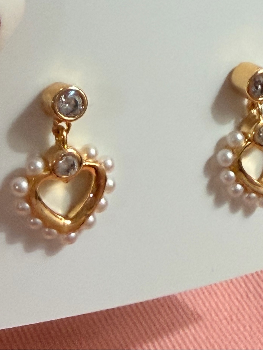kate spade Shining Spade Pearl Drop Earrings - NEW - Picture 3 of 7